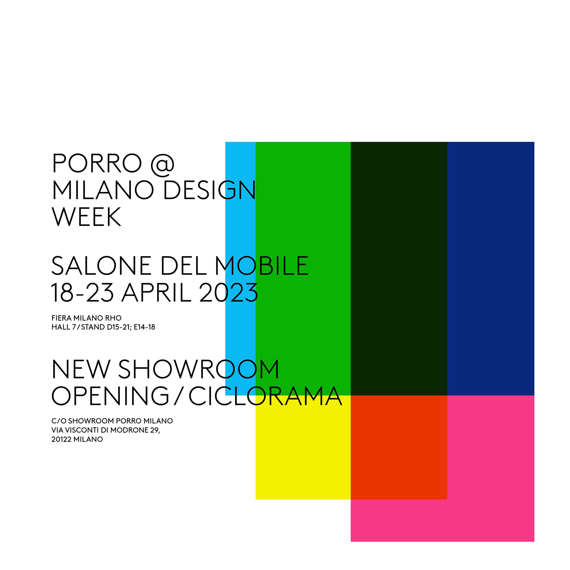 Porro S.p.A. - Italian design