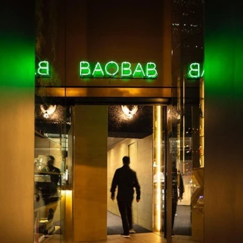Porro - Porro for the new Baobab restaurant in Valencia