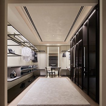 Porro - Gli armadi Porro nel progetto pilota per le residenze di lusso Lakeville Phase 6 a Shanghai