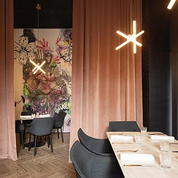 Porro, image:contract_immagini - Porro Spa - 瓦伦西亚新的Baobab餐厅使用了Porro