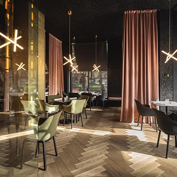 Porro, image:contract_immagini - Porro Spa - 瓦伦西亚新的Baobab餐厅使用了Porro