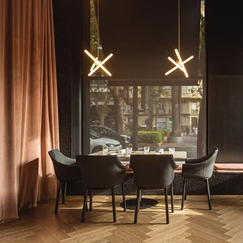 Porro, image:contract_immagini - Porro Spa - 瓦伦西亚新的Baobab餐厅使用了Porro