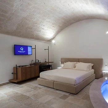 Porro, image:contract_immagini - Porro Spa - Porro’s design purity for the Quarry Resort in Matera