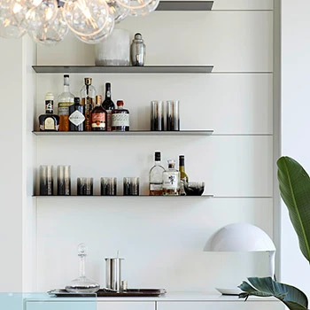 Porro, image:contract_immagini - Porro Spa - Il design Porro in un appartamento fronte acqua a New York