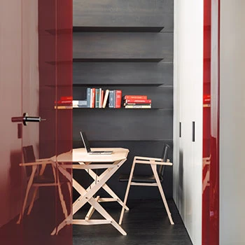 Porro, image:contract_immagini - Porro Spa - Il design è la parola chiave del nuovo appartamento milanese di Buratti Architetti