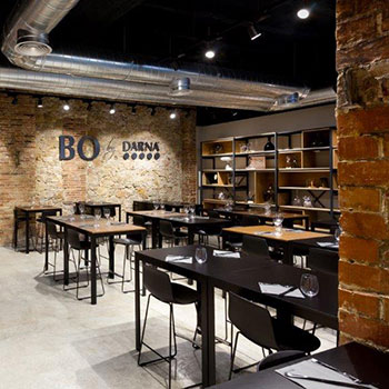 Porro, image:contract_immagini - Porro Spa - Porro for the Bo di Napoli restaurant in Barcelona
