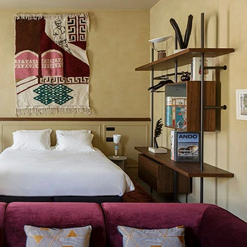 Porro, image:contract_immagini - Porro Spa - Porro design in the heart of Tuscany in the Paradis Pietrasanta boutique hotel