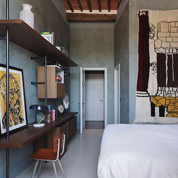 Porro, image:contract_immagini - Porro Spa - Porro design in the heart of Tuscany in the Paradis Pietrasanta boutique hotel