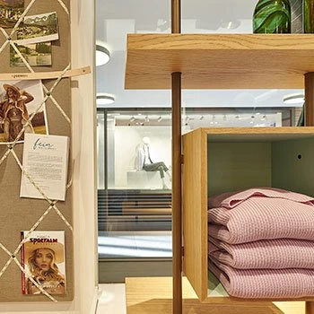 Porro, image:contract_immagini - Porro Spa - Porro brings its design to the Sportalm store in Munich