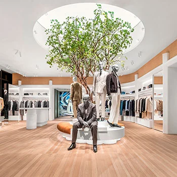 Porro, image:contract_immagini - Porro Spa - Porro design for the new Suitsupply Miami Brickell