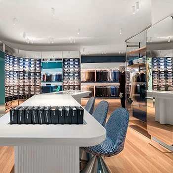 Porro, image:contract_immagini - Porro Spa - Porro design for the new Suitsupply Miami Brickell