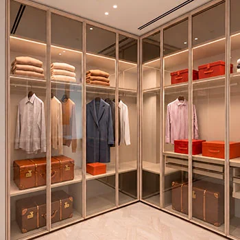 Porro, image:contract_immagini - Porro Spa - Il guardaroba Porro per una villa privata a Shenzhen