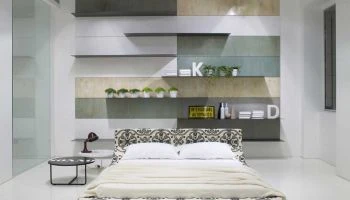 Porro - Salone del Mobile Milan 2007. Material House at showroom Duriniquindici