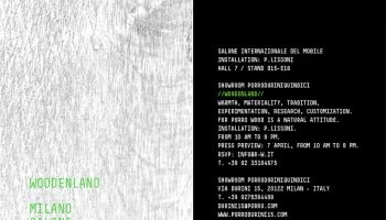 Porro - Salone del Mobile 2014 - 8/13 April - Invitation
