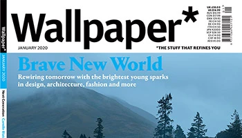 Porro - Sidewall bookcases on the cover of Wallpaper Magazine