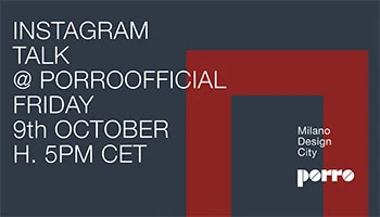 Porro - INSTAGRAM TALK @ PORROOFFICIAL