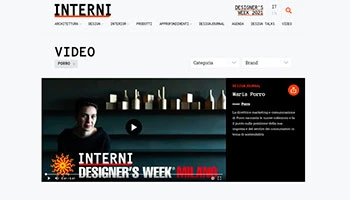 Porro - Interview with Maria Porro on Internimagazine.it