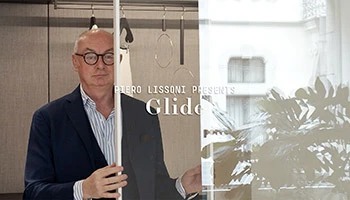 Porro - 2021 News: Glide doors by Piero Lissoni + Iaco Design Studio - Interview 