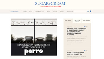 Porro - Sugar & Cream, Houses of styles and inspiration