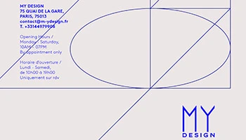 Porro - The delicates shades of Materic Ovale chez My Design - Paris - Invitation<br /><br />