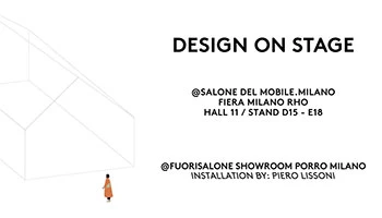 Porro - DESIGN ON STAGE