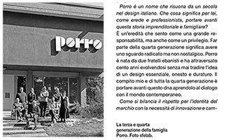 Porro - Porro’s 100 Years in IoArch, June issue