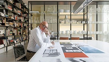 Porro - Piero Lissoni’s office on Abitare