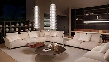 Porro - Moulage and Tobu sofas, Design by Francesco Rota