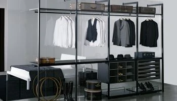 Porro - Storage, Porro system of wardrobes, open wardrobes and walk-in closets has been renewed for 2011
