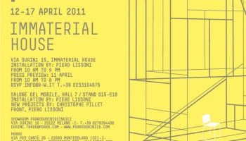 Porro - Porro - Salone del Mobile 2011 Invitation