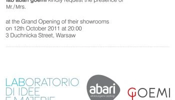 Porro - Great Opening of the new LAB showroom in Warsaw Poland