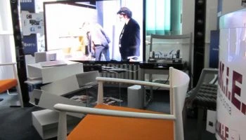 Porro - Porro in the H.O.M.i.E lounge at Designblok 11, Prague