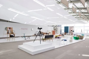 Porro, image:news_immagini - Porro Spa - Bellevue mirror exhibited at Villa Necchi Campiglio on the occasion of Fuori Salone 2016