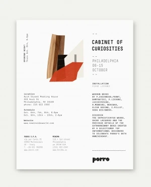 Porro, image:news_immagini - Porro Spa - “CABINET OF CURIOSITIES” IN PHILADELPHIA FOR THE DESIGN WEEK