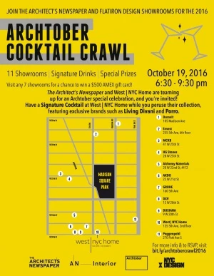 Porro, image:news_immagini - Porro Spa - Archtober Cocktail Crawl