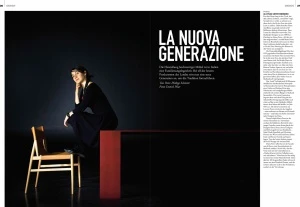 Porro, image:news_immagini - Porro Spa - Maria Porro portrayed by Frankfurter Allgemeine Magazin