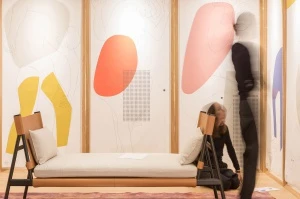 Porro, image:news_immagini - Porro Spa - Traveller in the &ldquo;Ordine Gigante&rdquo; installation by GamFratesi at Cantiere Galli Design in Rome