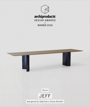 Porro, image:news_immagini - Porro Spa - <p>Jeff wins the Archiproducts Design Award 2018</p>
