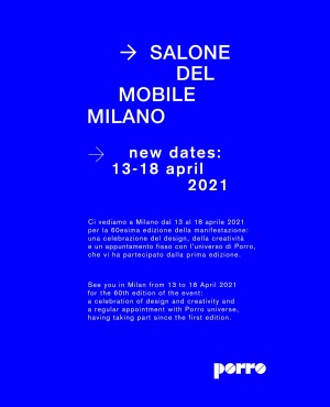 Porro, image:news_immagini - Porro Spa - Salone del Mobile . Milano new dates