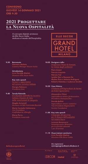 Porro, image:news_immagini - Porro Spa - 2021 Progettare la nuova ospitalità