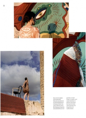 Porro, image:news_immagini - Porro Spa - Gentle chair in the “Nuevos Nomades” story of AD Spain