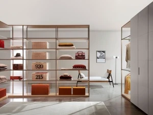 Porro, image:news_immagini - Porro Spa - System of wardrobes and dressign rooms Storage, White Cherry
