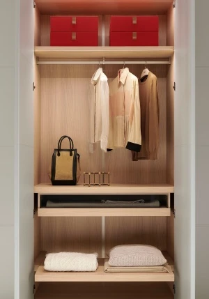 Porro, image:news_immagini - Porro Spa - System of wardrobes and dressign rooms Storage, White Cherry