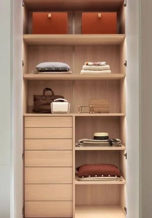 Porro, image:news_immagini - Porro Spa - System of wardrobes and dressign rooms Storage, White Cherry