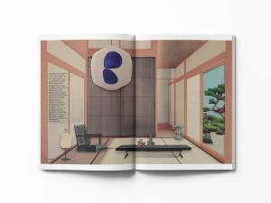 Porro, image:news_immagini - Porro Spa - La Panca Left nel servizio di ispirazione giapponese di Elle Decor Italia&nbsp;