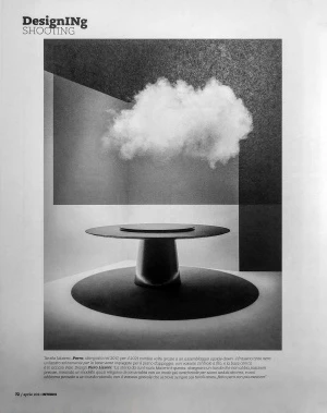 Porro, image:news_immagini - Porro Spa - Materic table on Interni magazine, April 2021