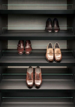 Porro, image:news_immagini - Porro Spa - System of wardrobes and dressign rooms Storage, Black Sugi