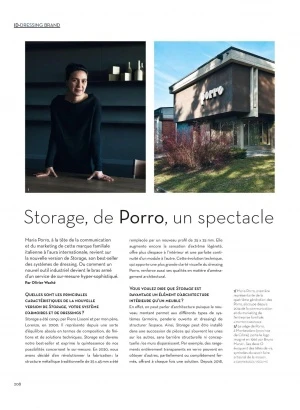 Porro, image:news_immagini - Porro Spa - Storage wardrobe on Ideat Francia: a tailor-made show