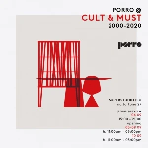 Porro, image:news_immagini - Porro Spa - PORRO @ SUPERDESIGN SHOW - CULT&MUST - PREVIEW