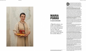 Porro, image:news_immagini - Porro Spa - Maria Porro featured on the cover or MFL